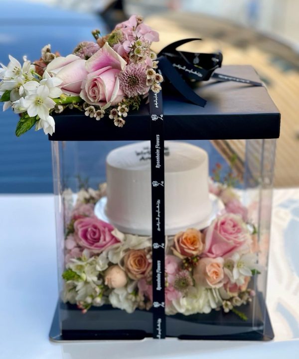 Cake and mix flowers 4